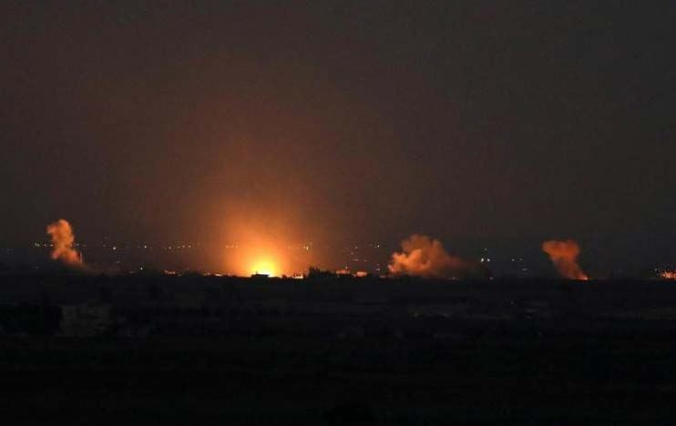 İsrail Şam'ın güneyinde Hizbullah mevzilerini vurdu