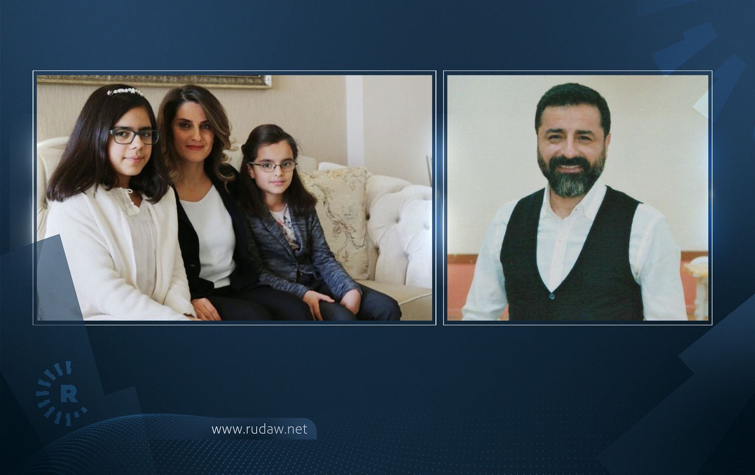 Destûr nedan Demîrtaş herdu keçikên xwe bibîne