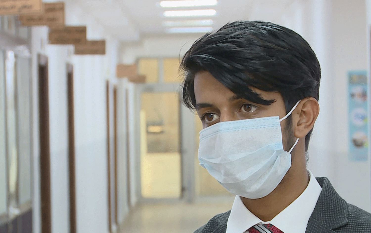 Erbil Valisi kimsesiz gence sahip çıktı: Bundan böyle evladımsın