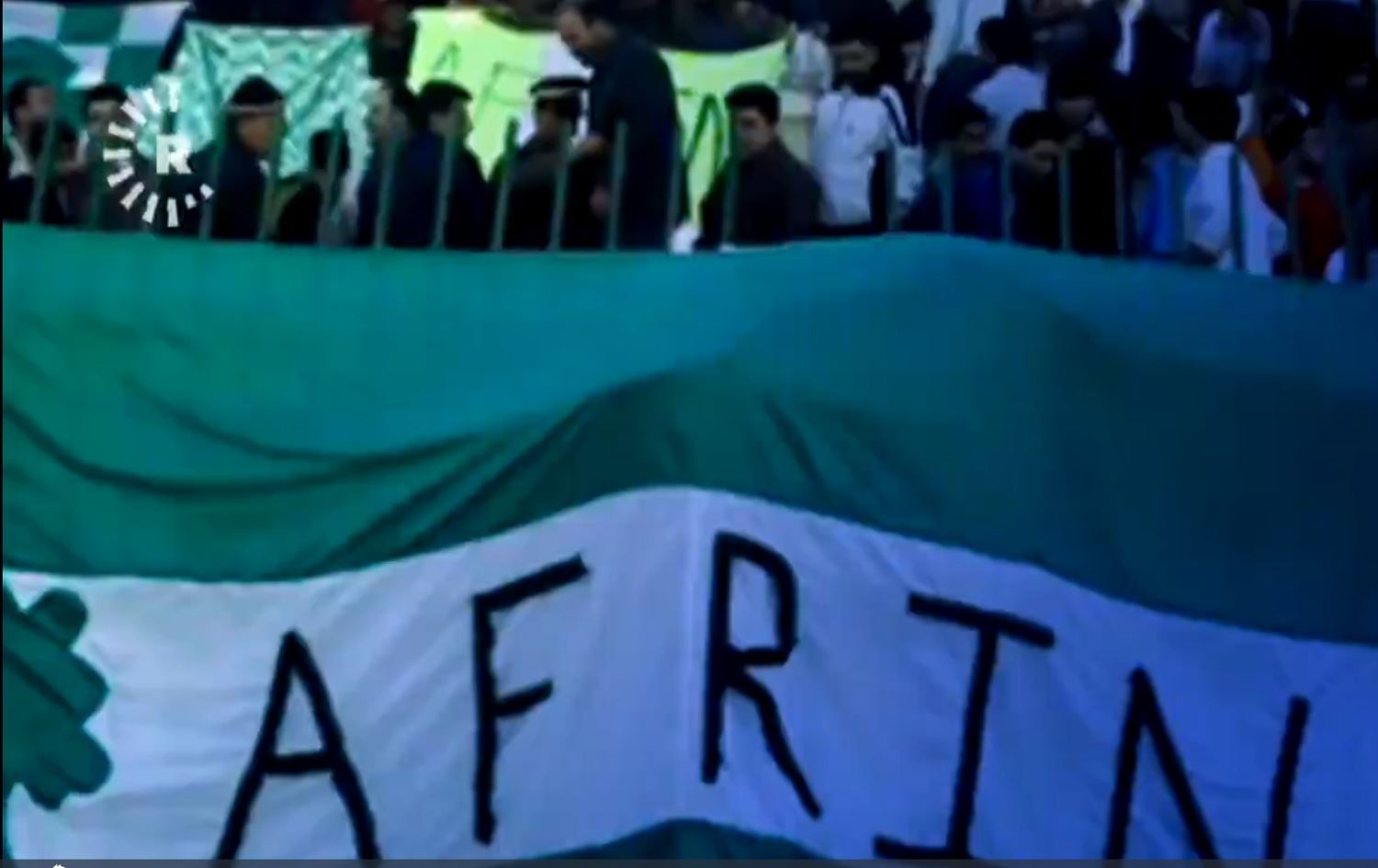 Alîgirên tîma Efrînê bi Ey Reqîb piştevaniya tîma xwe kirin