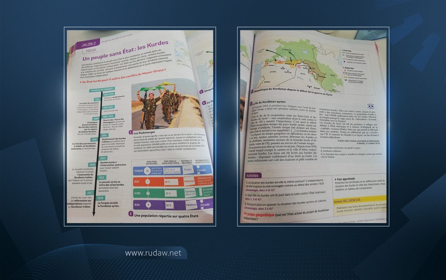 Tirkiye li dijî dersa dîroka Kurdan a li Fransayê derket