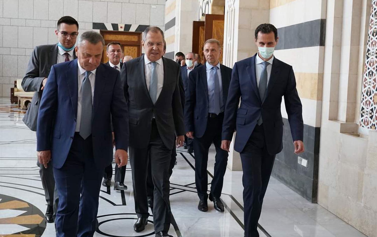 Beşşar Esad üst düzey Rus heyetle Şam’da görüştü