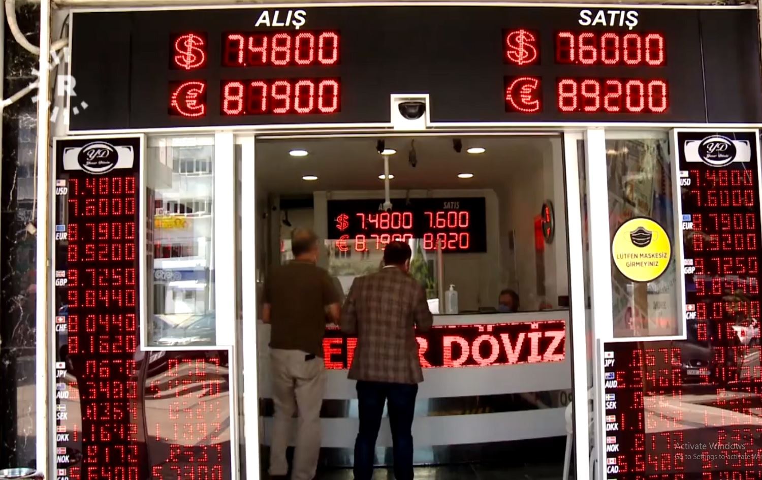 Nirxê lîreyê Tirkiyê li hemberî dolar gihiştiye asteke nizim