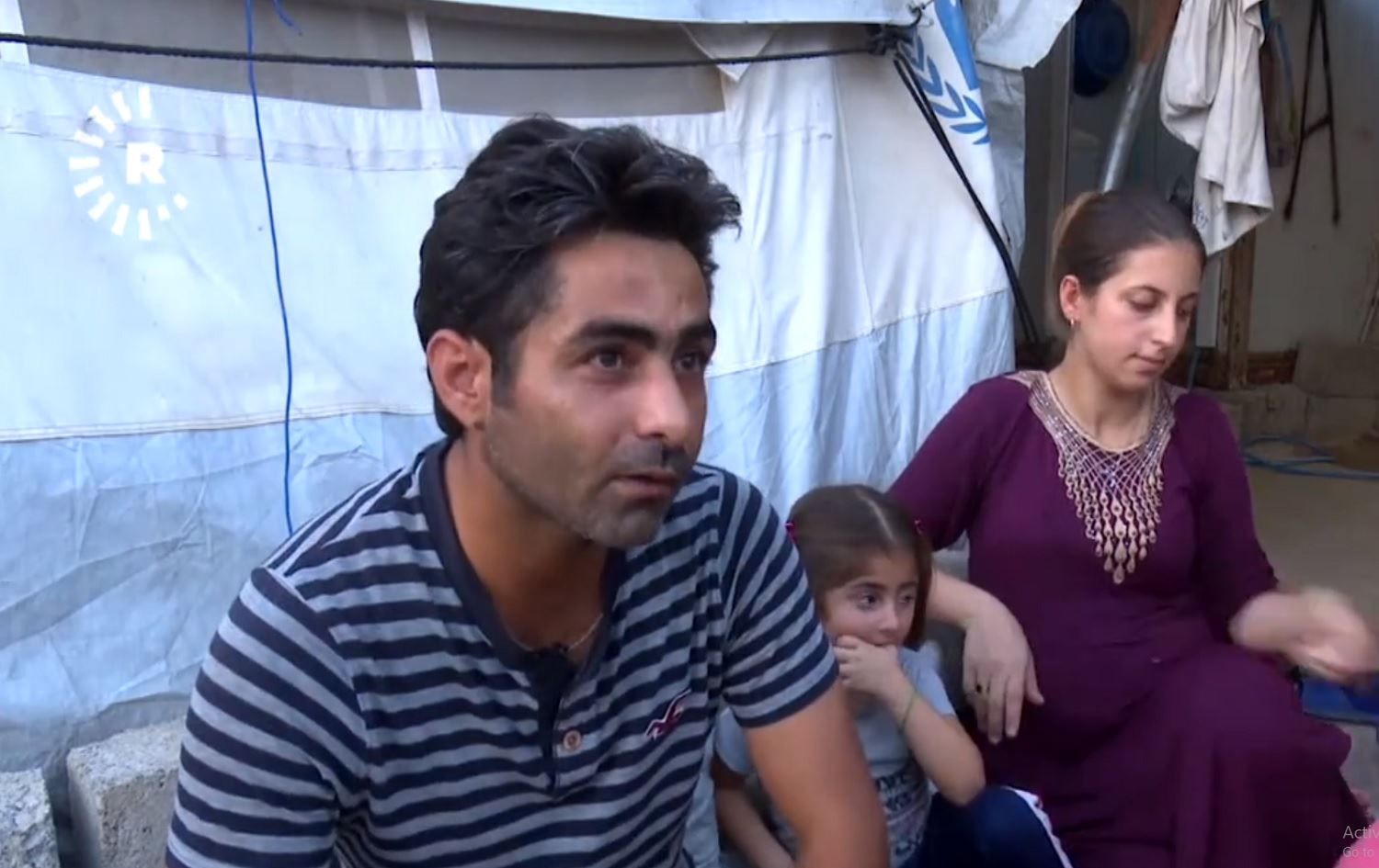 Koçberên Berdereş dibêjin pêwîstiya wan bi alîkariyê heye