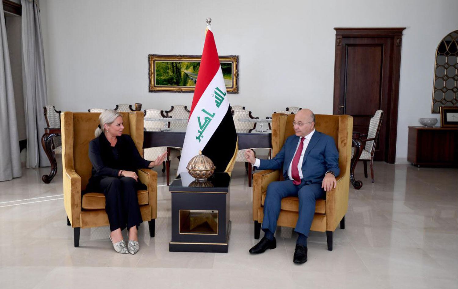 BM Irak Özel Temsilcisi Necef'ten sonra Süleymaniye’de