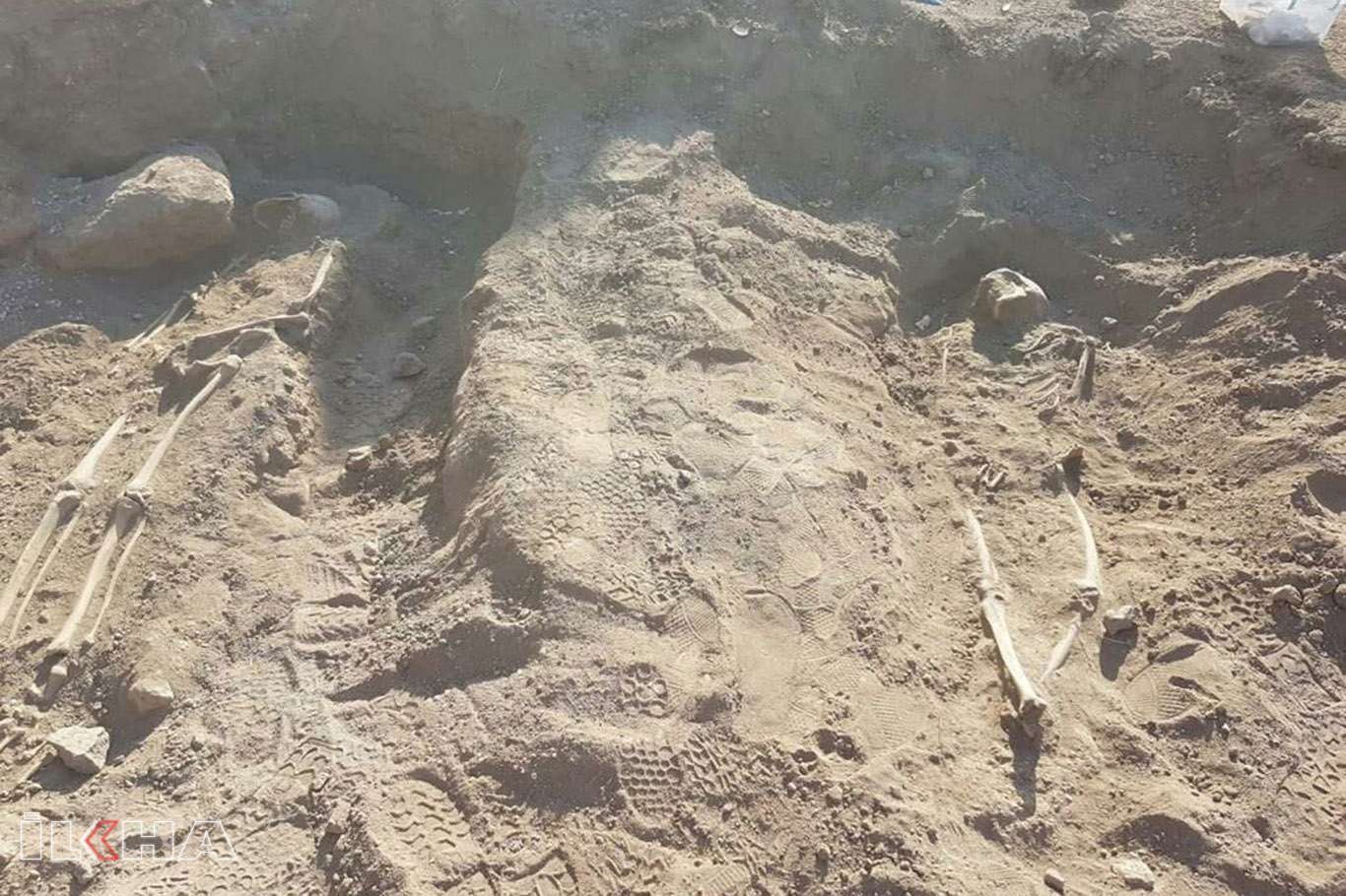 Li bircên Amedê 3 îskeletên mirovan hatin dîtin