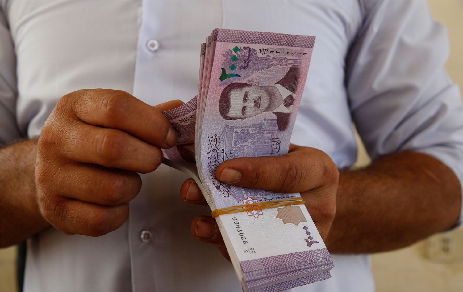 لە سلێمانی رۆژانە ‏‎ 400‎ملیۆن لیرەی سووری ئاڵوگۆڕی پێدەكرێت