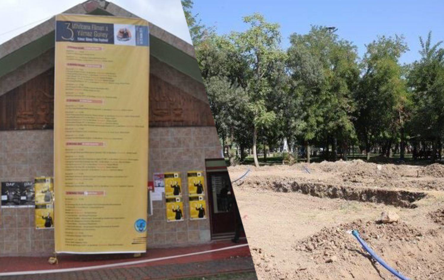 Kayyım Yılmaz Güney Sineması'nı süs havuzuna çeviriyor