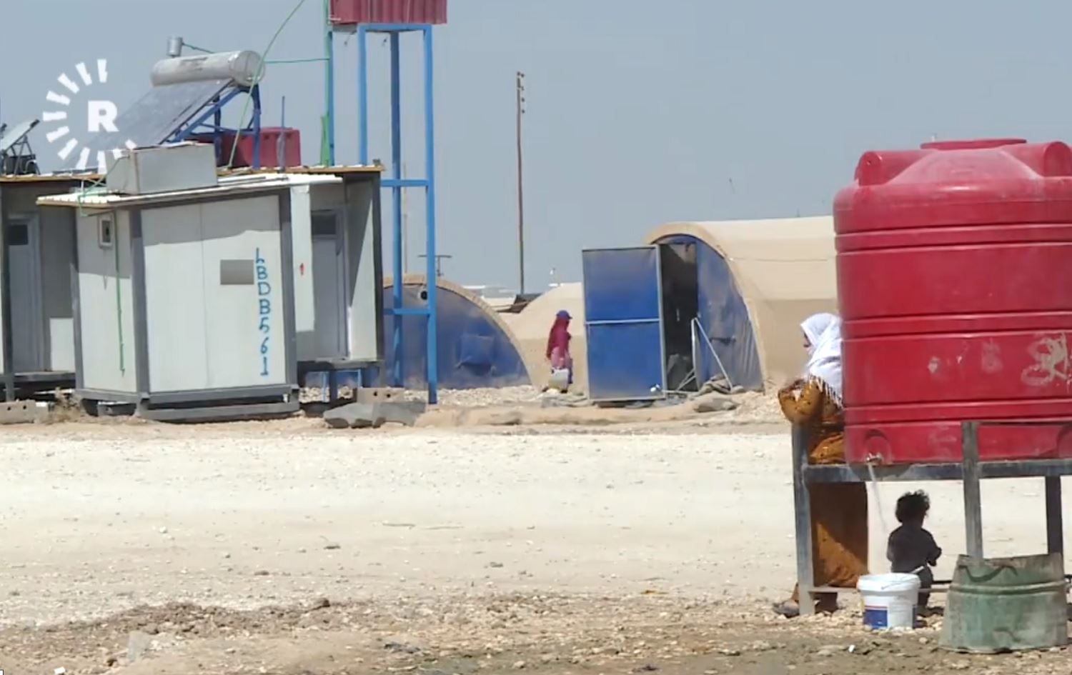 Ava vexwarinê bi dest koçberên li Kampa Waşokanî nakeve