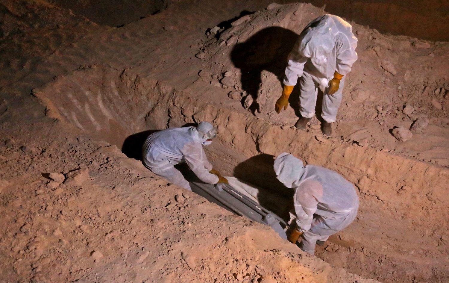 لیژنەکانی بەخاکسپاردنی مردووانی کۆرۆنا هەڵوەشانەوە