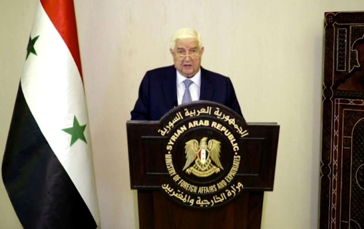 Suriye Dışişleri Bakanı: Türkiye terörü destekliyor, durdurulmalı