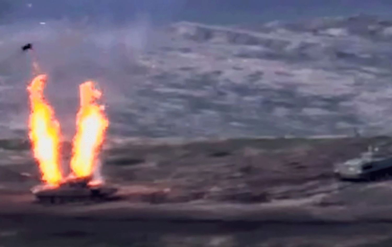 ڤیدیۆی ساتی بۆردوومانکردنی چەند شوێنێکی وڵاتی ئەرمینیا لەلایەن ئازەربایجانەوە