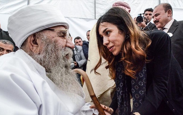 نادیە موراد، کچە کوردی ئێزدیی رزگاربووی دەستی داعش و براوەی خەڵاتی نۆبڵ بۆ ئاشتی