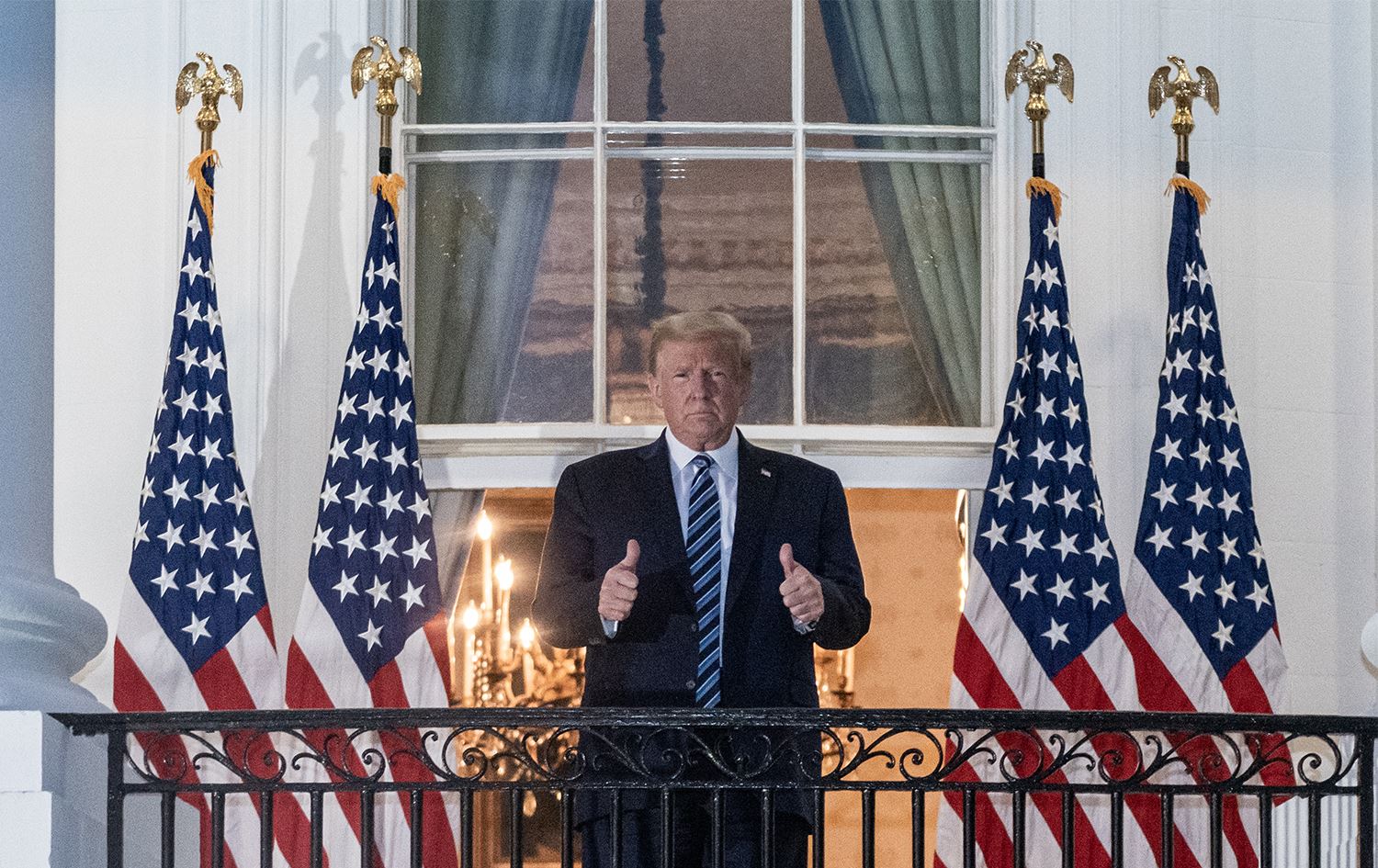 Covid-19'a yakalanan ABD'de Başkanı Trump, taburcu oldu