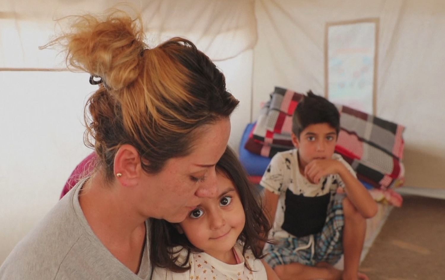 Koçberên ji Serê Kaniyê yên li Kampa Berdereşê daxwaza alîkariyên bilez dikin