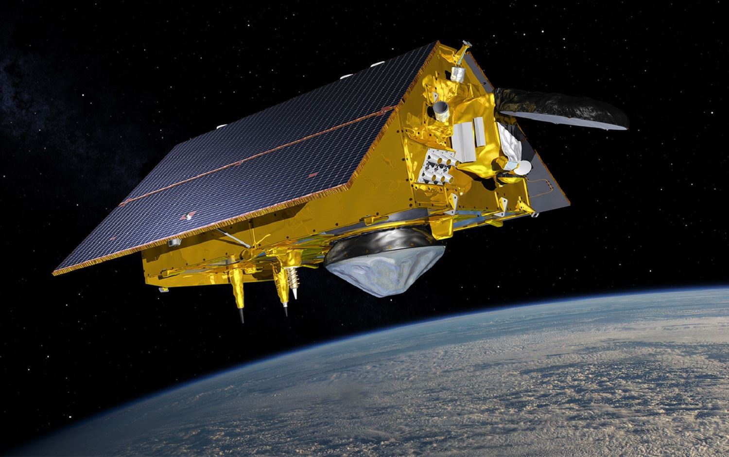 Heyveke destkird ji bo çavdêriya pileya okyanosan bo esman tê şandin