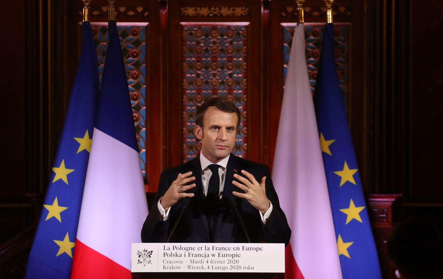 Macron: Brüksel'de Türkiye ve Karabağ da konuşulacak