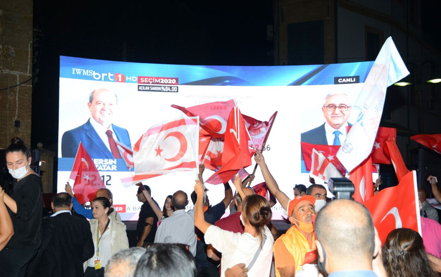 Kıbrıs Türk yönetiminde Cumhurbaşkanlığı seçimlerini Ersin Tatar kazandı