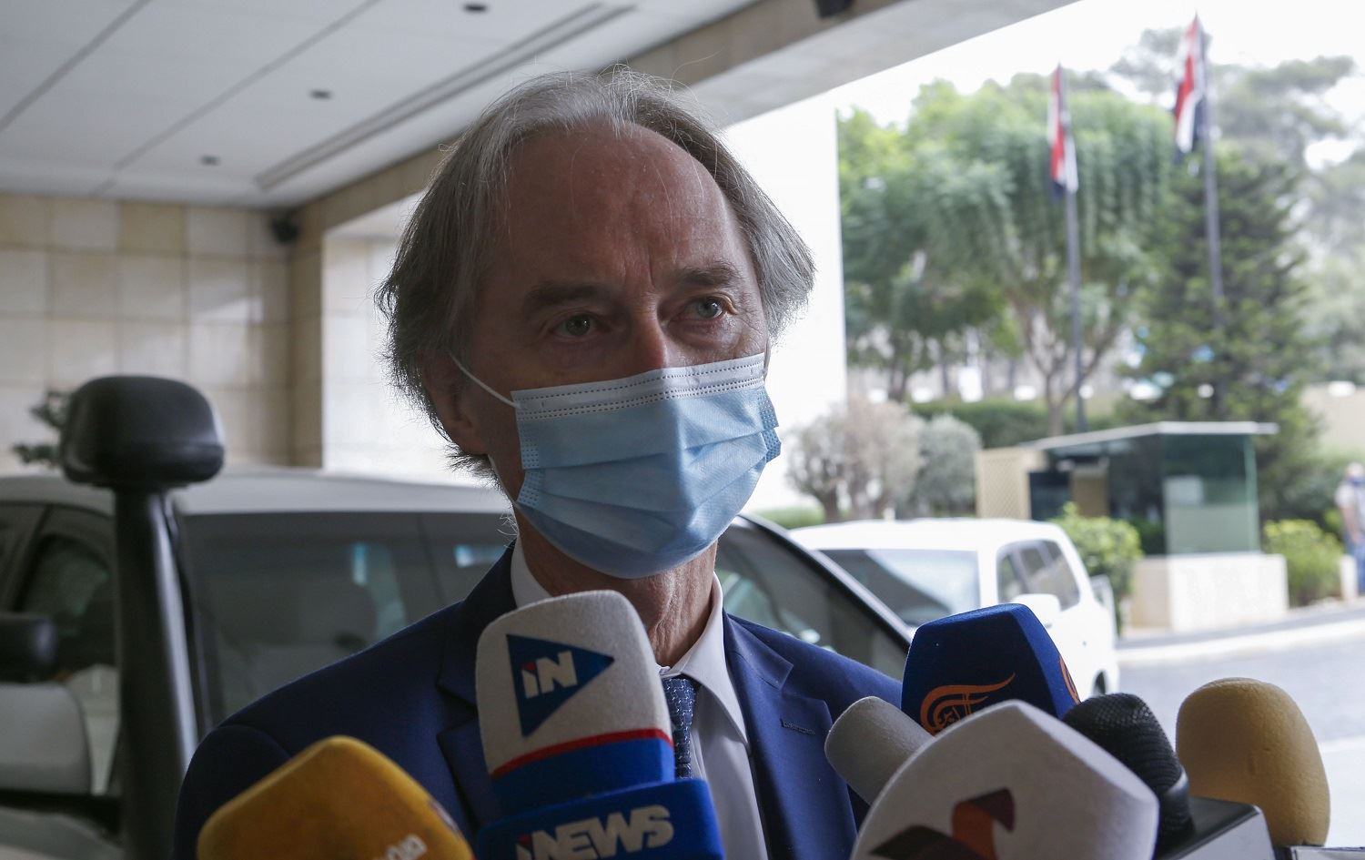 Geir Pedersen û Welîd Muelim xabatên komîteya nivîsandina destûra Sûriyê gotûbêj kirin