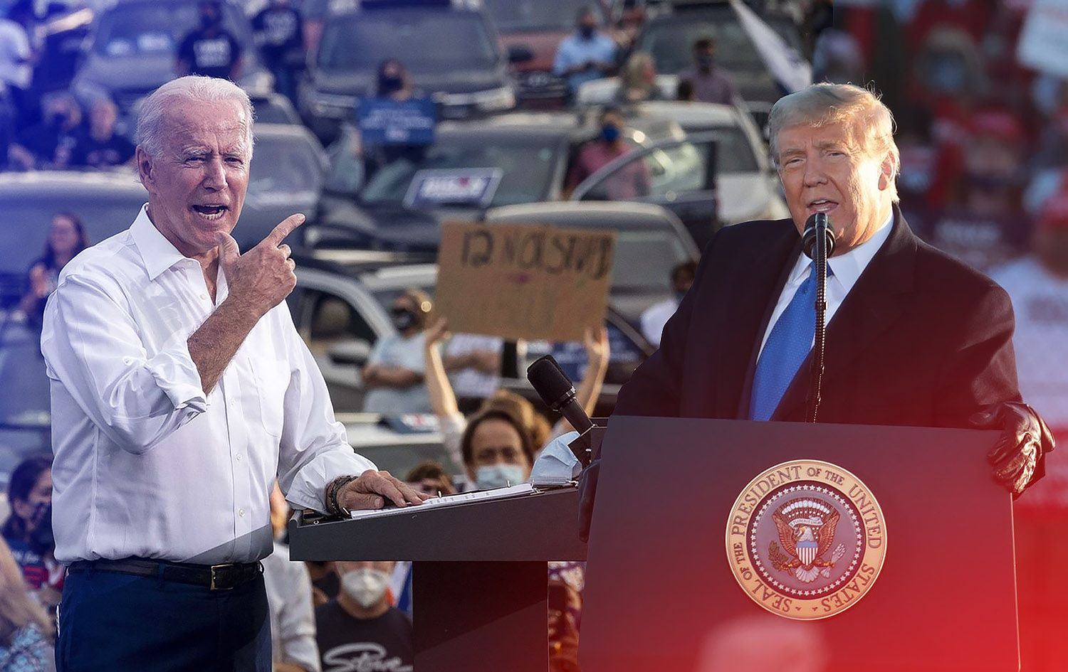 سیاسەتی بایدن و ترەمپ لە كۆنفرانسێكی ناوەندی لێكۆڵینەوەی رووداو دا