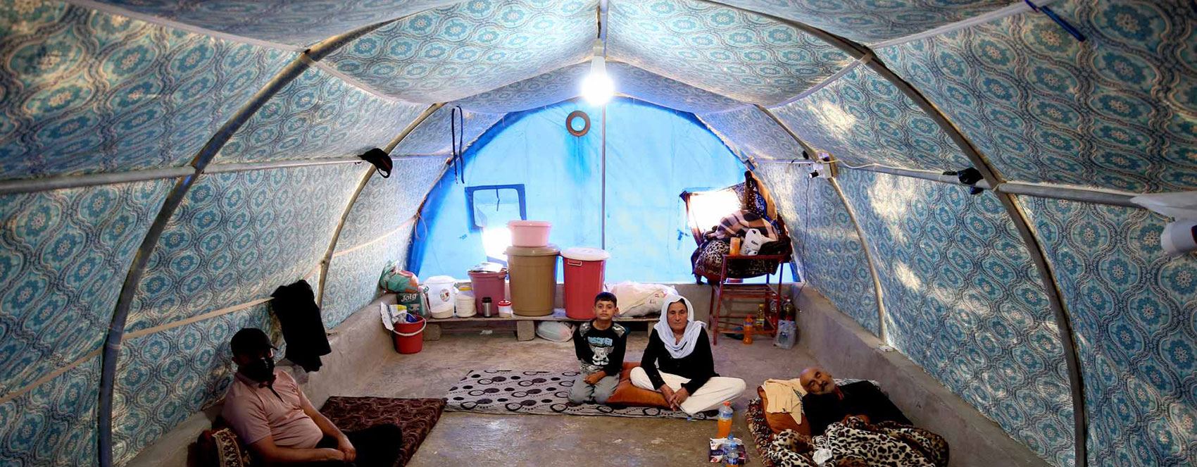 FOTO – Kürdistan Bölgesi’ndeki kamplarda yaşayan Ezidi Kürtler