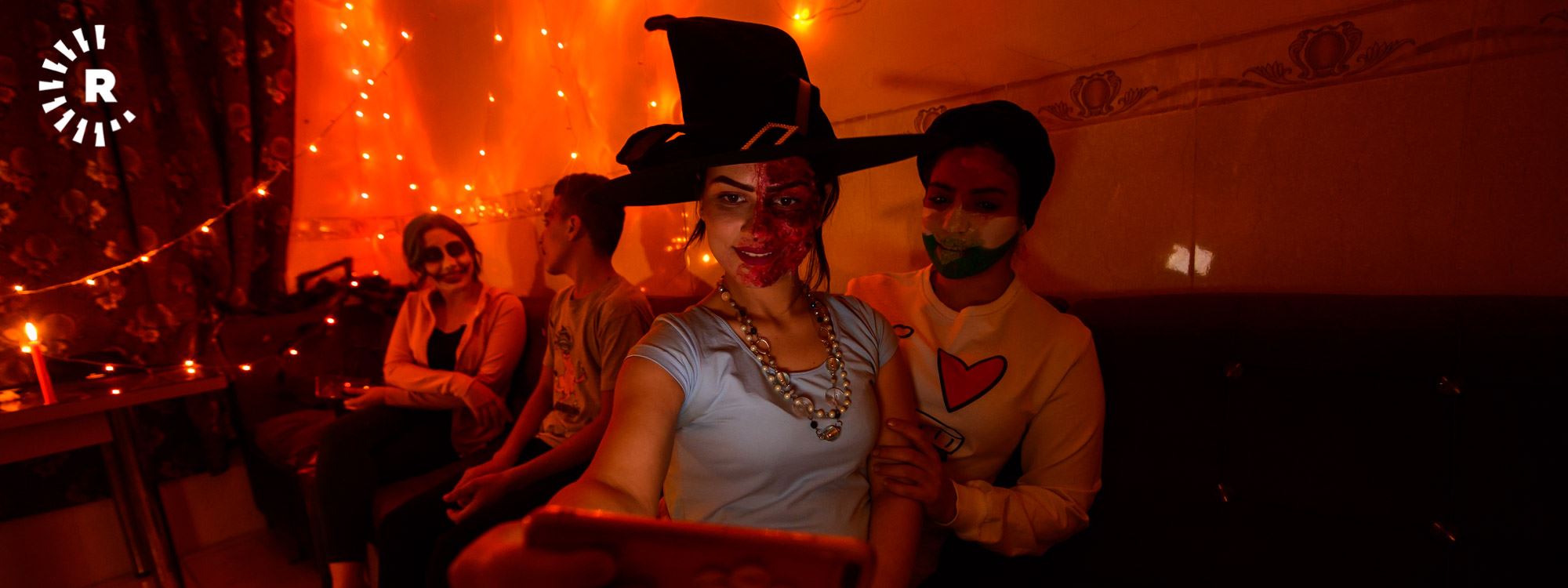 FOTO - Başkent Erbil’de Cadılar Bayramı