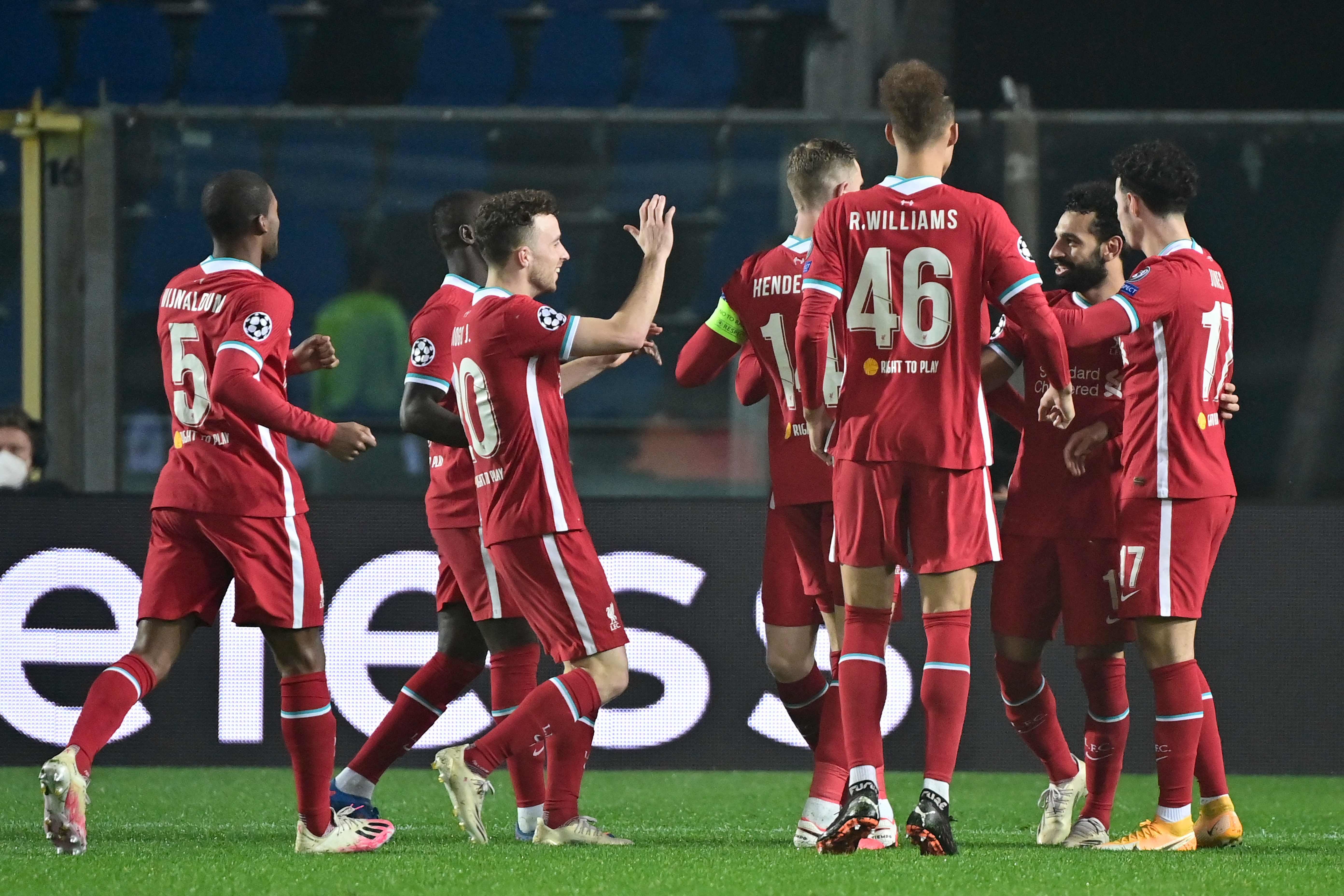 ڤیدیۆ؛ لیڤەرپوول پێنج گۆڵی لە ئاتالانتا کرد