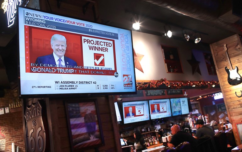 ترەمپ سێ ویلایەتی جۆلانەیی یەکلاییکردنەوە