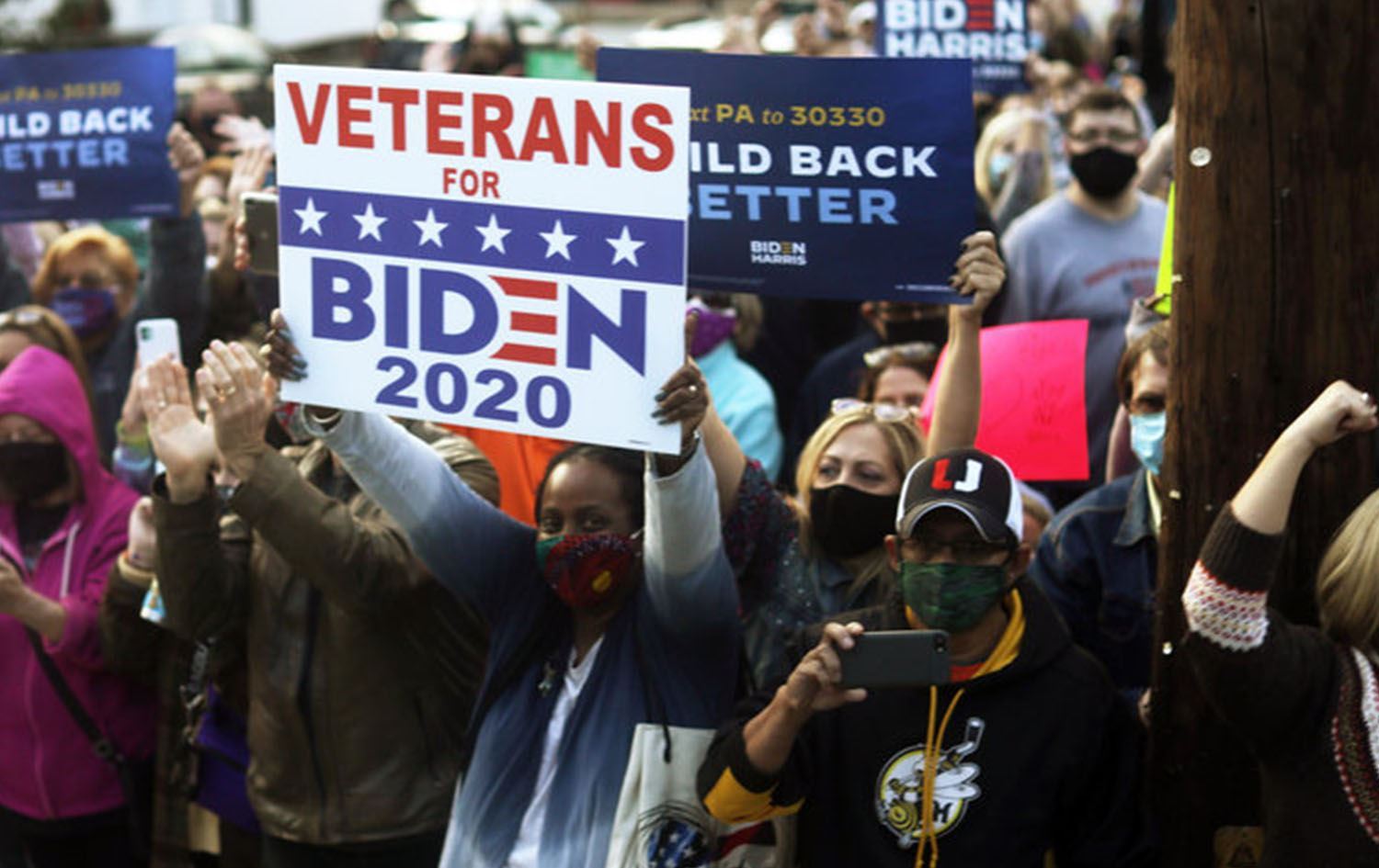 Tenê 6 kursî mane ku Biden bibe serokê Amerîkayê