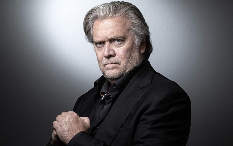 ستیڤ بانۆن، راوێژکاری پێشووی دۆناڵد ترەمپ. وێنە: AFP