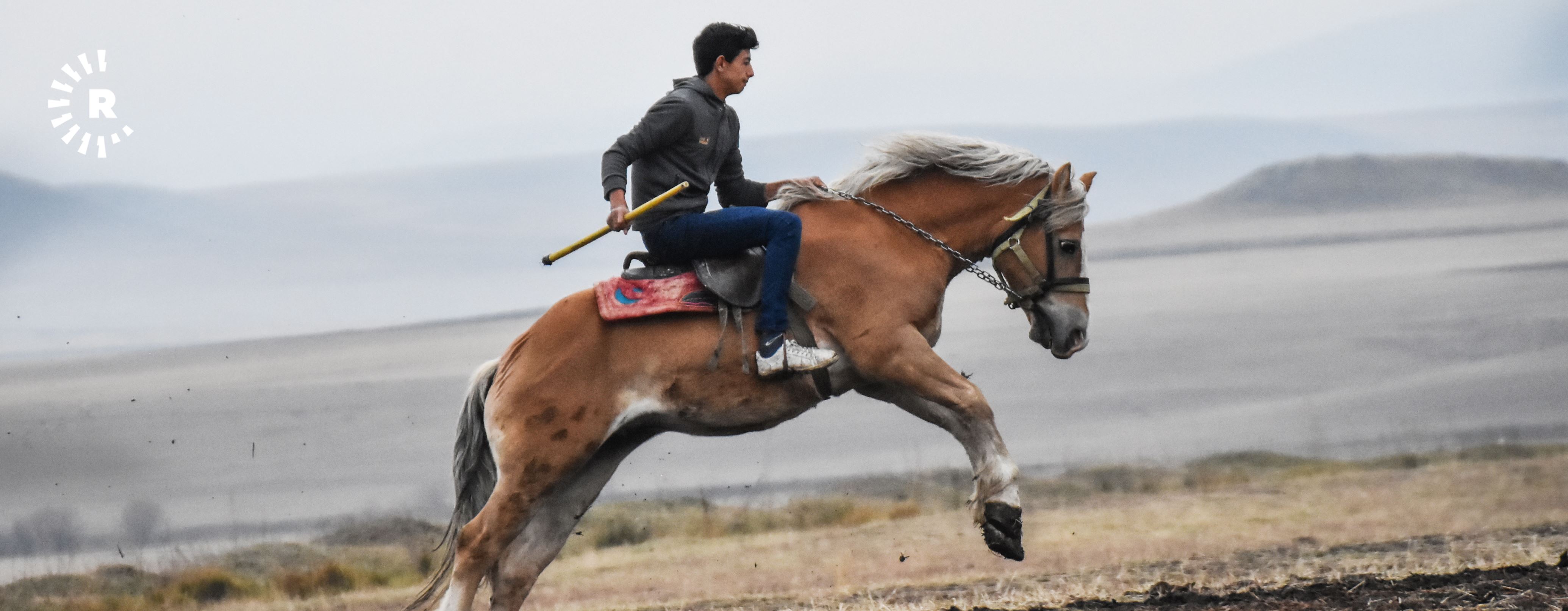 Li Qersê ji bo cirîda li ser berfê hesp tên amadekirin
