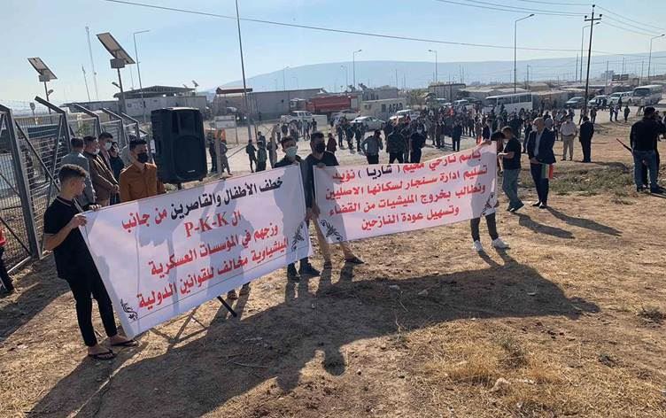 Ezidi Kürtler Şengal Anlaşması'nın uygulanmasını talep etti