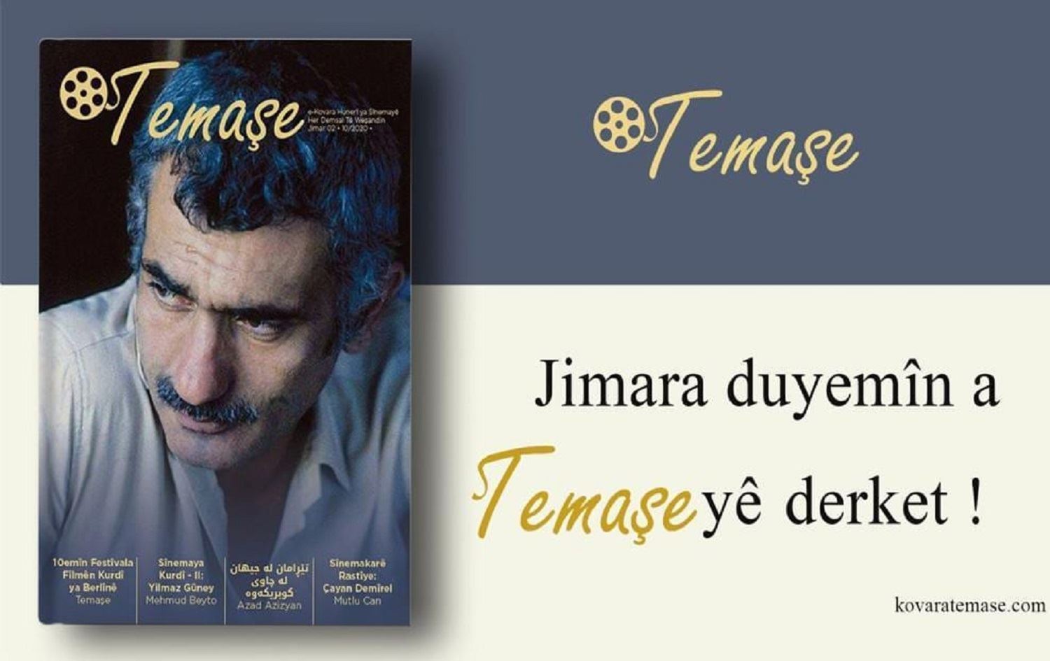 Kürtçe sinema dergisi Temaşe’nin ikinci sayısı çıktı