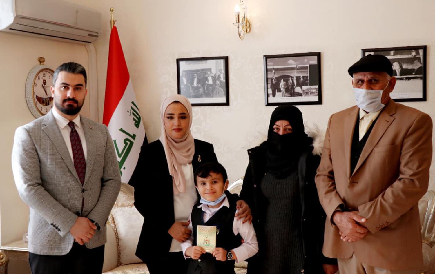 تسليم طفل كوردي إزيدي إلى ذويه بعد 7 سنوات من الفراق