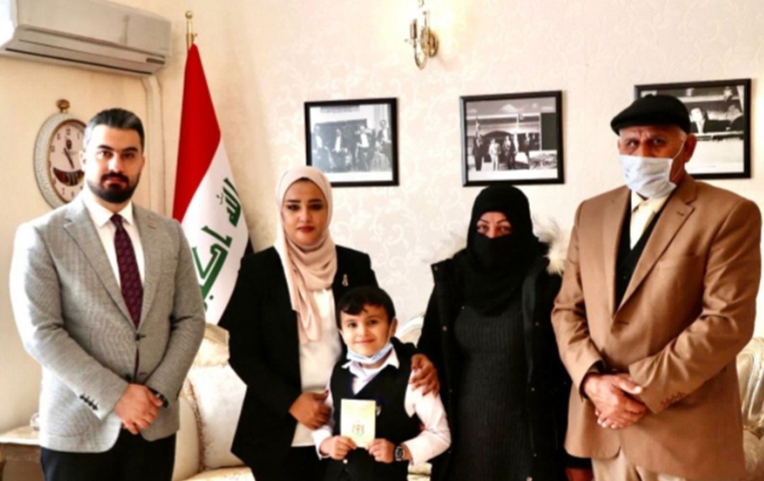 Zarokekî Kurdê Êzidî piştî 6 salan radestî mamê wî hat kirin