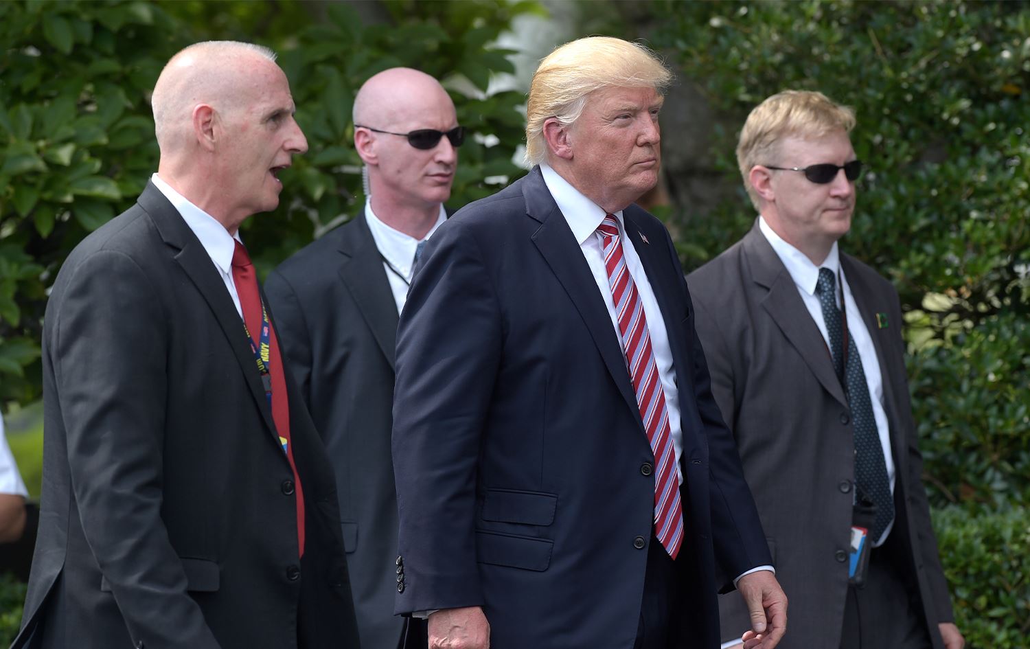 Trump'ı koruyan 130 gizli servis çalışanı karantinaya alındı