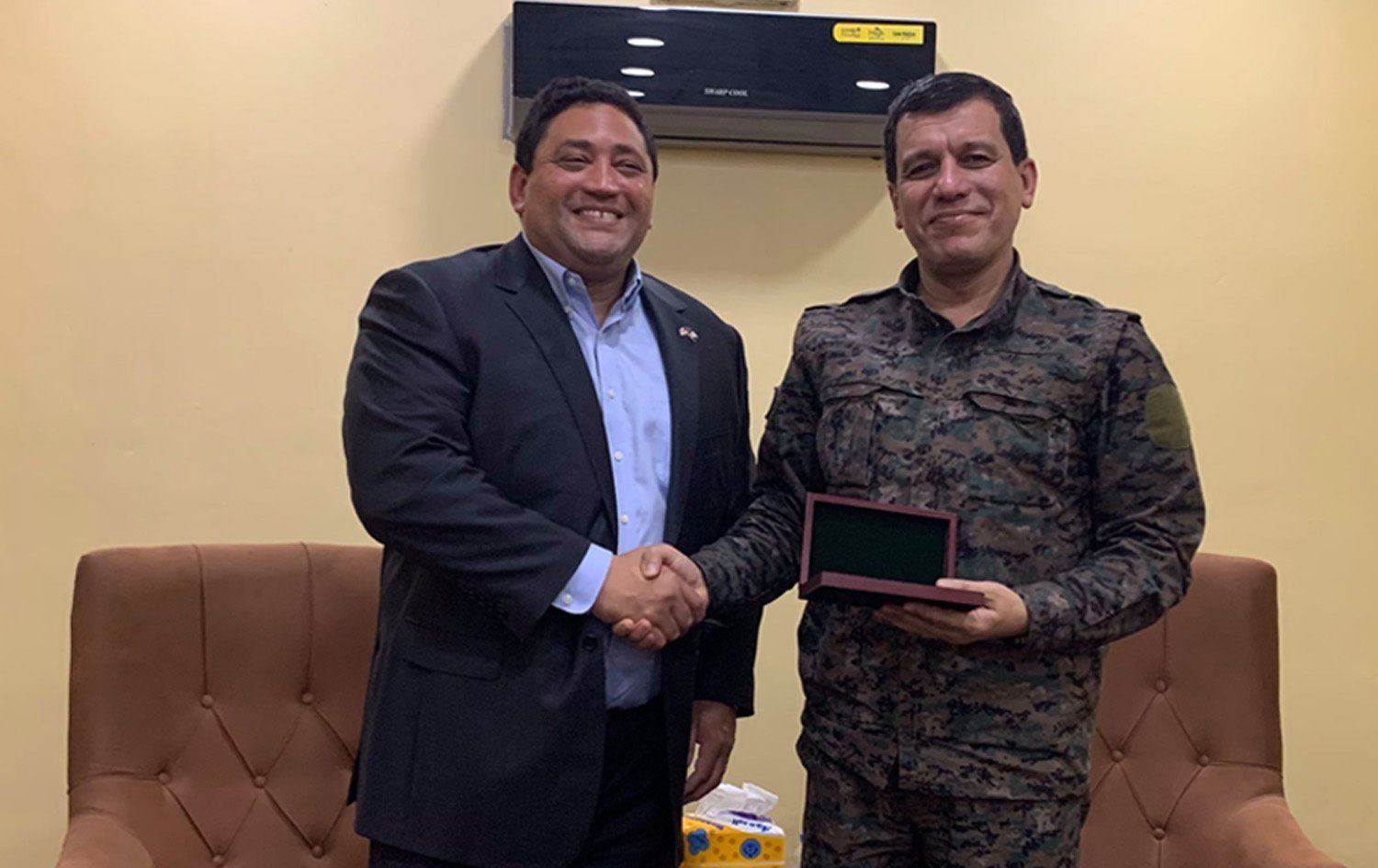 Mazlum Abdi, ABD’nin Suriye Özel Temsilci Yardımcısı ile görüştü