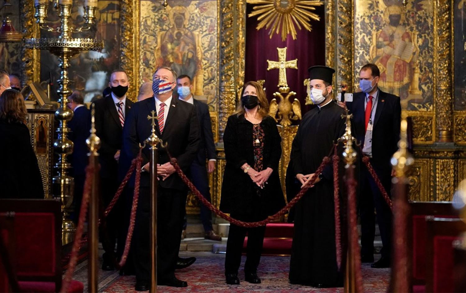 Mike Pompeo Fener Rum Patriği ile görüştü