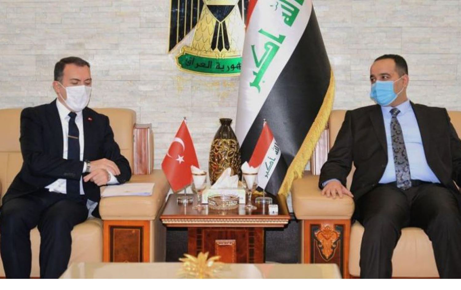 Türkiye’nin Bağdat Büyükelçisi ile Irak Ticaret Bakanı görüştü