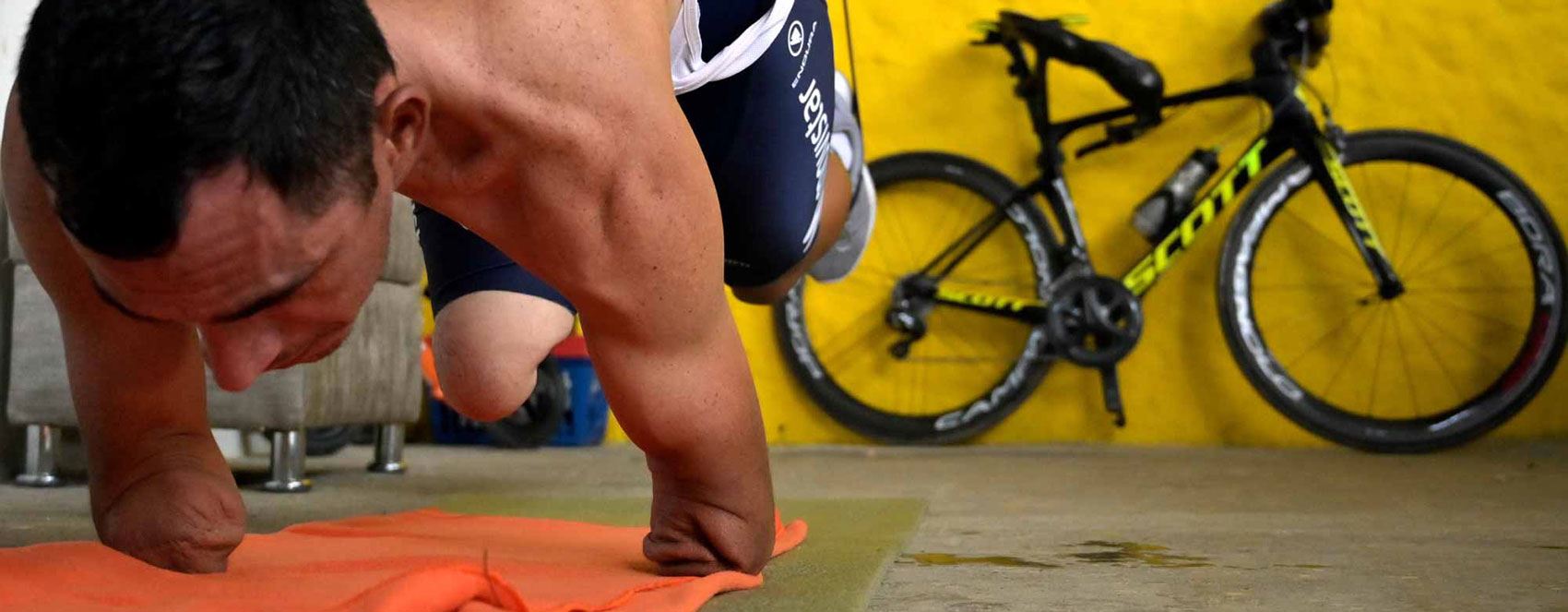 FOTO - Kolombiyalı eski gerilla Paralimpik Oyunlarına hazırlanıyor