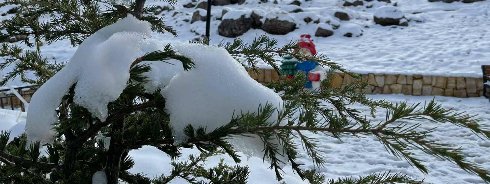 Yekem berfa payîzê li Çiyayê Korek