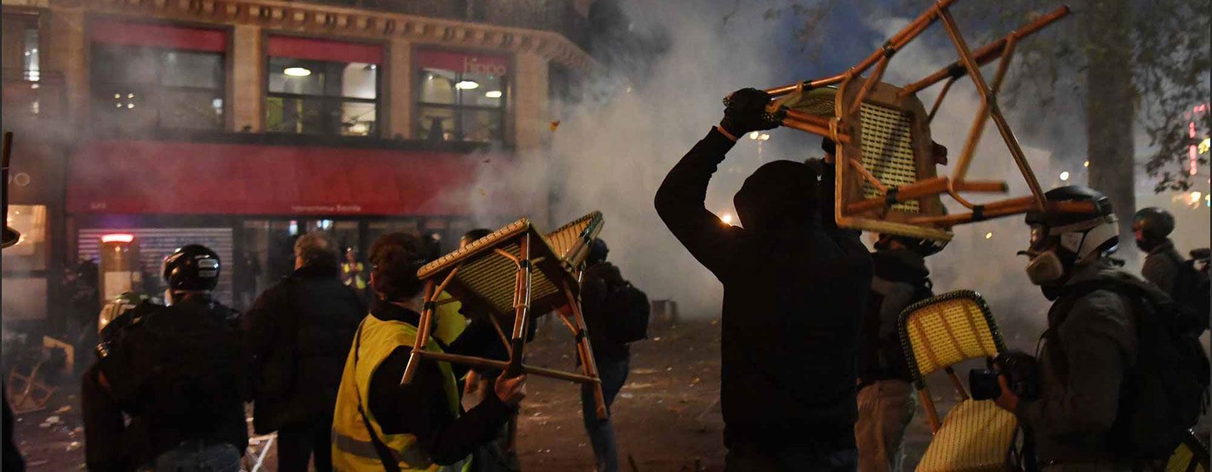 FOTO - Fransa'daki gösterilerde olaylar çıktı