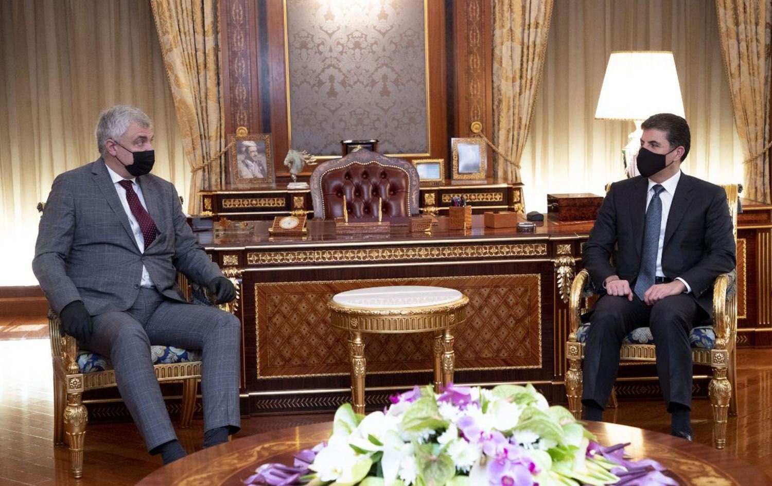 Nêçîrvan Barzanî û Balyozê Rûsyayê geştên esmanî yên rasterast di navbera Hewlêr-Moskow de gotûbêj kirin