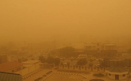 Ji ber barîna tozê li başûrê Îlamê rewşa awarte hat ragihandin