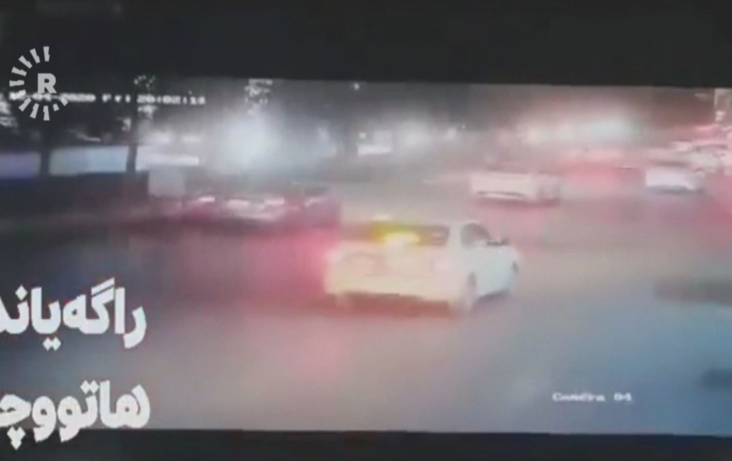 لە هەولێر دوو ئۆتۆمبێل پێشبڕکێ دەکەن و یەکێکیان دوو گەنج دەکوژێت