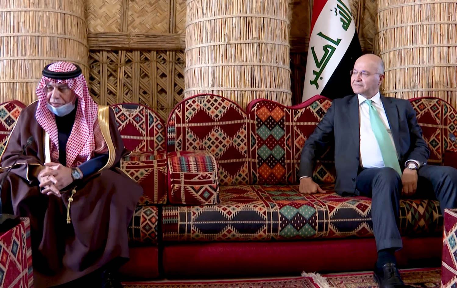 بەرهەم ساڵح جەخت لە پتەوکردنی پەیوەندییەکانی عێراق و سعودیە دەکاتەوە