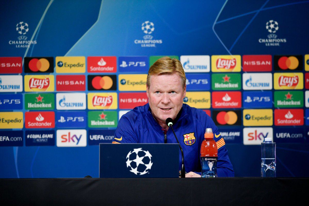 رۆناڵد کۆمان: دەمانەوێت یەکەمی کۆمەڵەکەمان بین