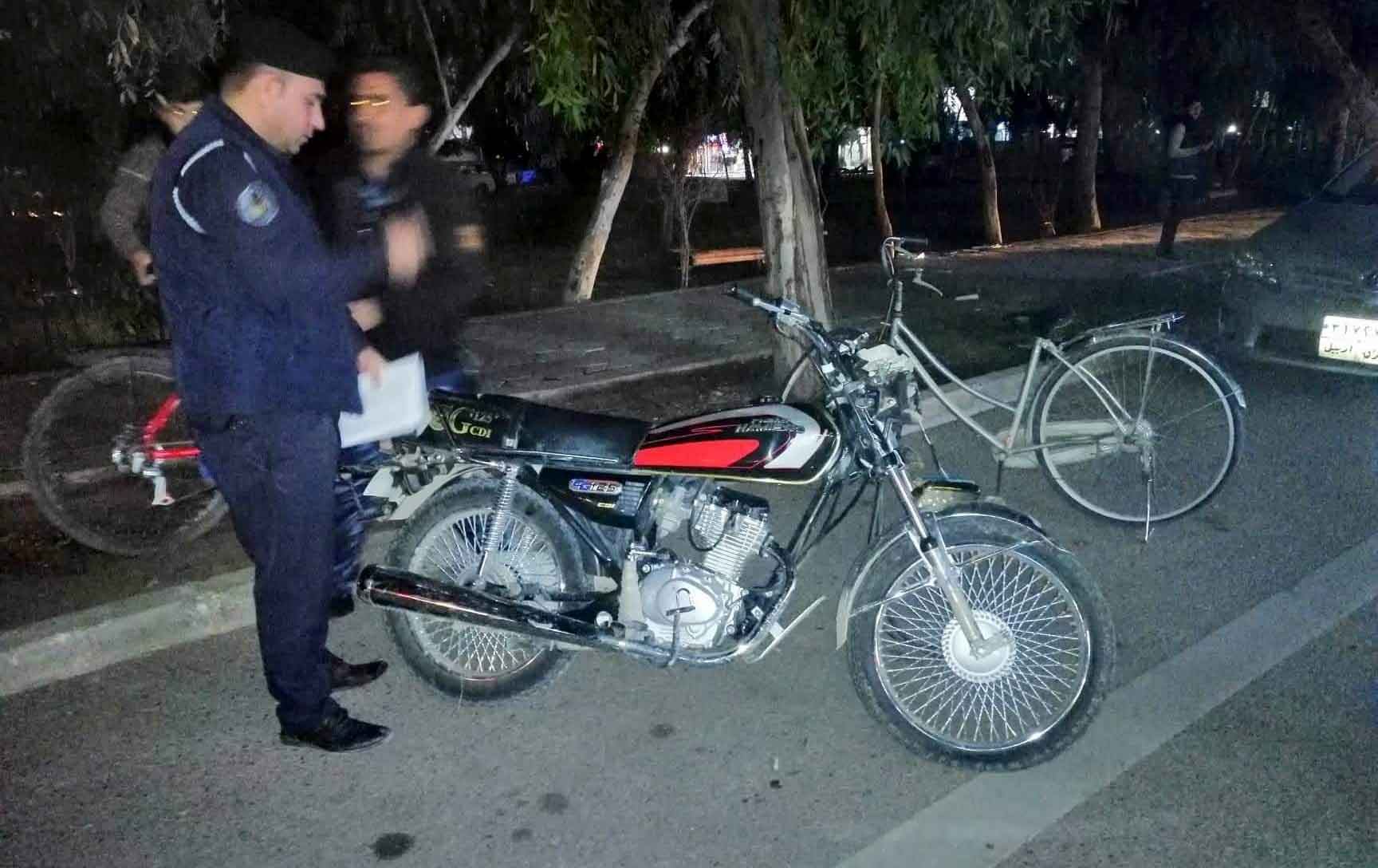 گەنجێک بەهۆی پێکدادانی پاسکیل و ماتۆڕسکیلێک لە کەلار گیانی لەدەستدا