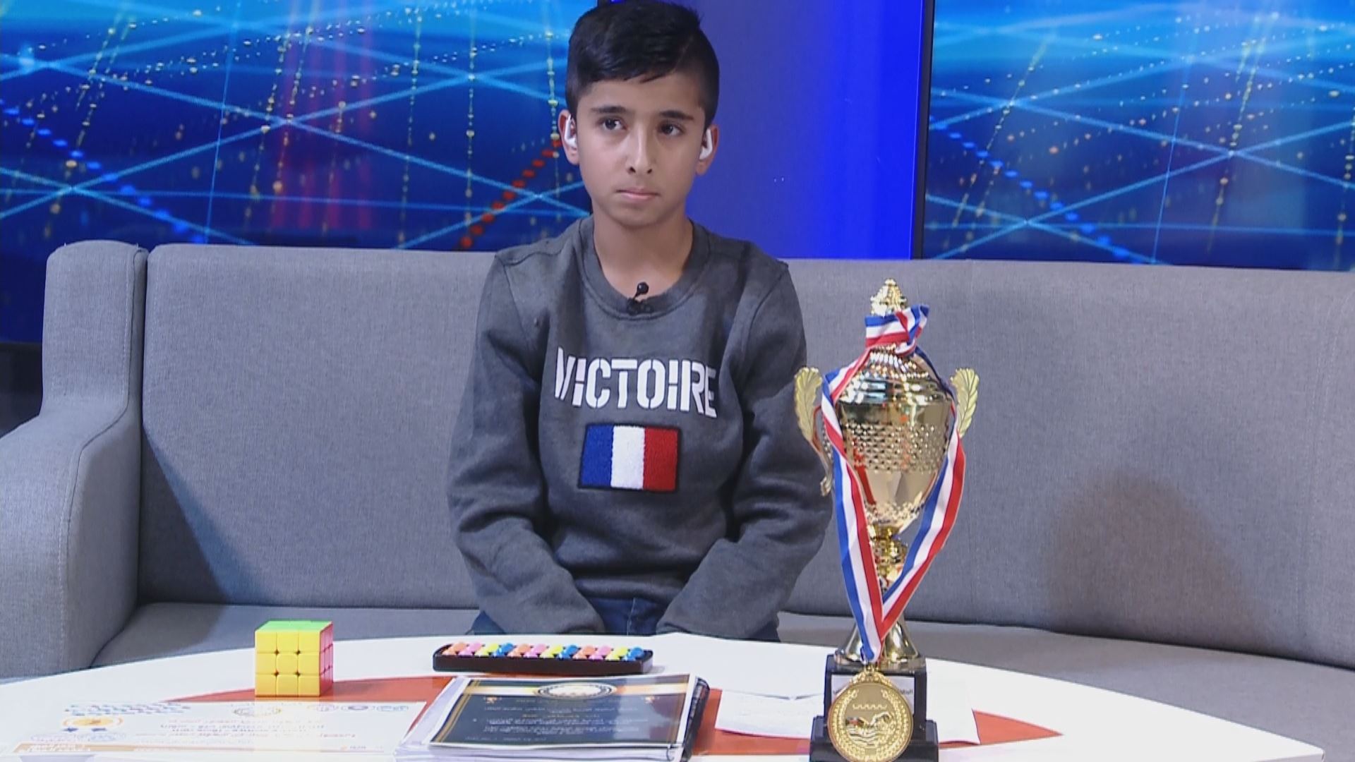 Zarokekî Qamişlo li ser asta welatên Erebî di matematîk de 2yem derket