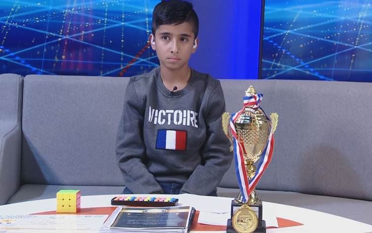 Rojavalı öğrenci uluslararası matematik yarışmasında ikinci oldu